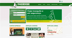 Desktop Screenshot of expressocaxiense.com.br
